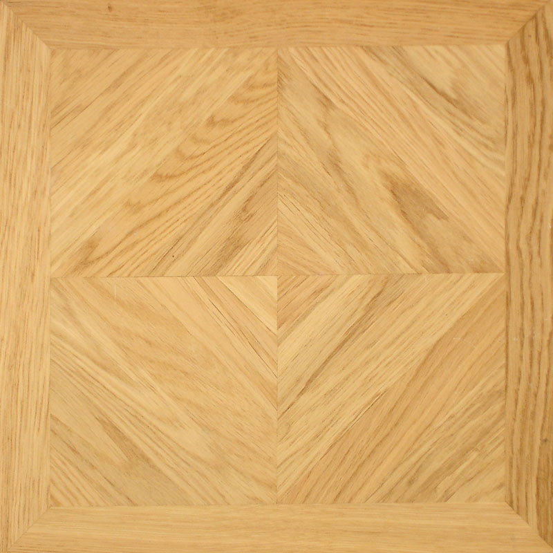 Eiche Tafelquadrat – Eiche, Tafelparkett mit Kreuzfuge