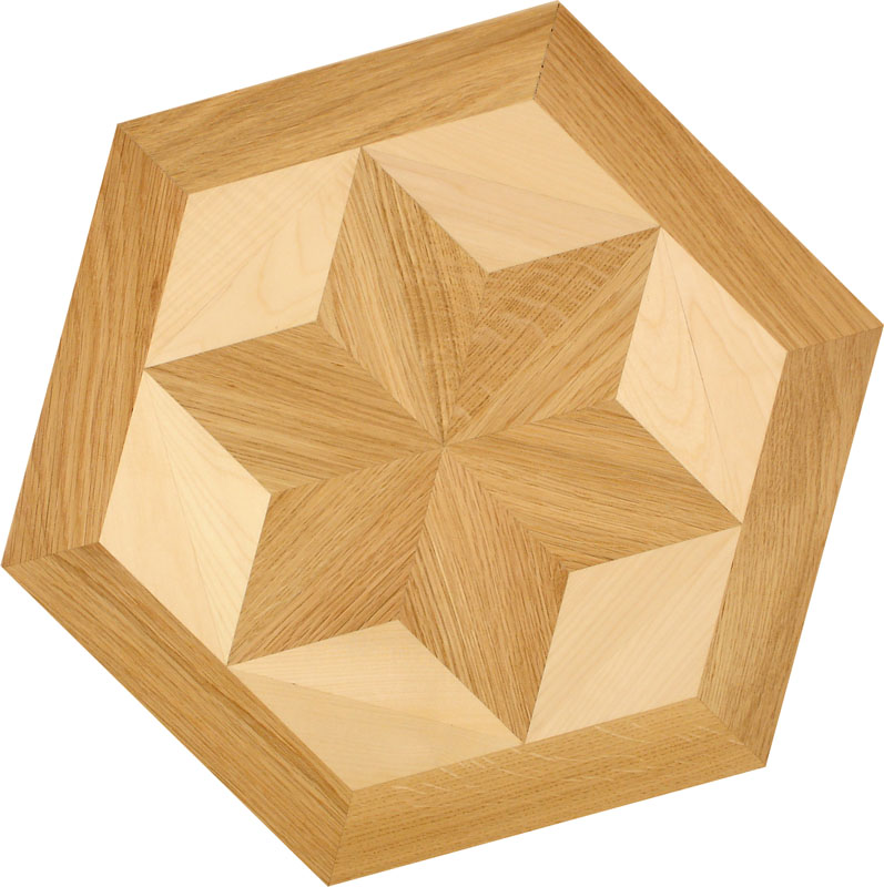 Hexagon Stern Tafel