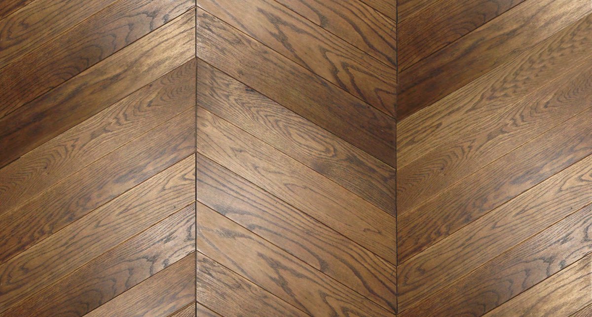 Ungarisches Chevron 60° – Eiche massiv, Chevron 60°