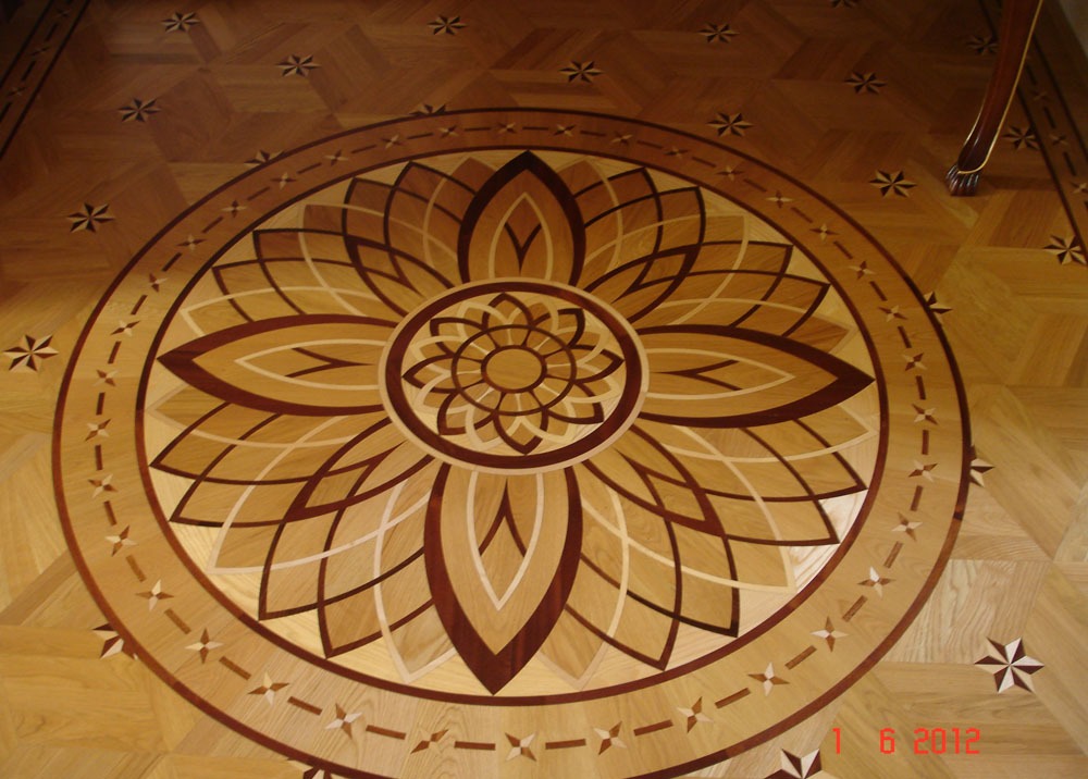 Florale Sternrosette